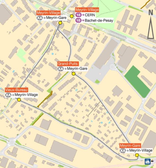 Xaline map