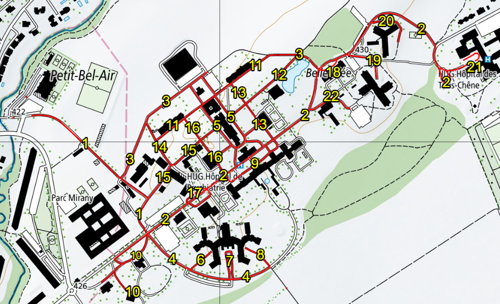 belle idee map